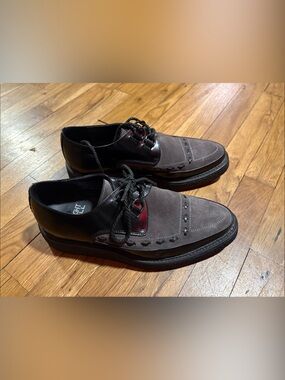 Straight to Hell Suede/ Leather Creepers Men’s 8 W 9.5 like new
